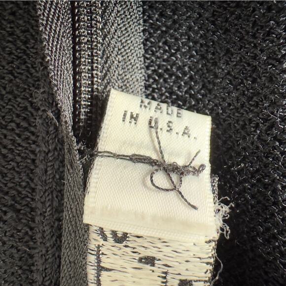 St. John Sheer Embellished Waist Evening Dress Long Sleeve Sparkly Rhinestones - Picture 14 of 15